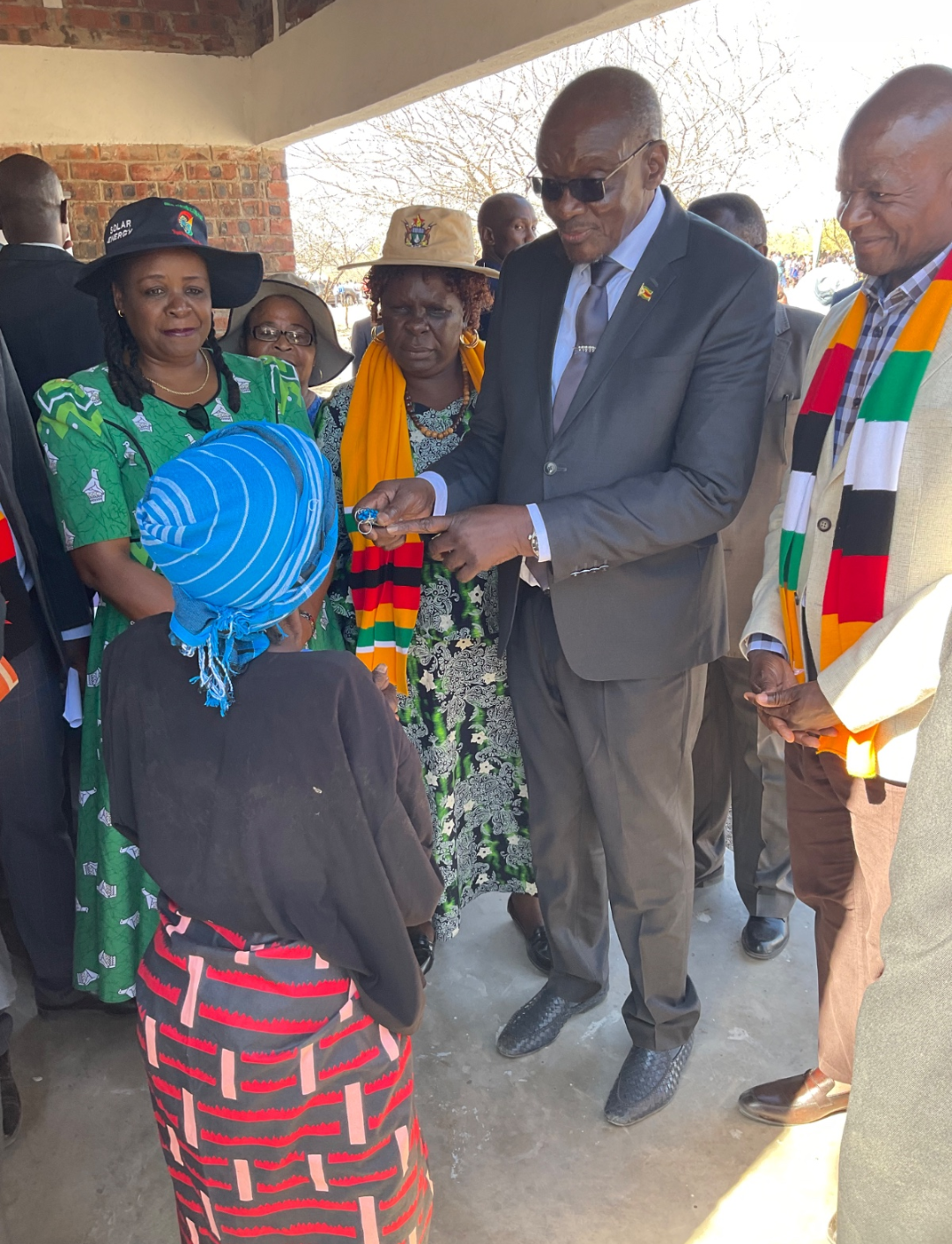 VP Mohadi Commissions Binga Disaster Recovery Housing Project